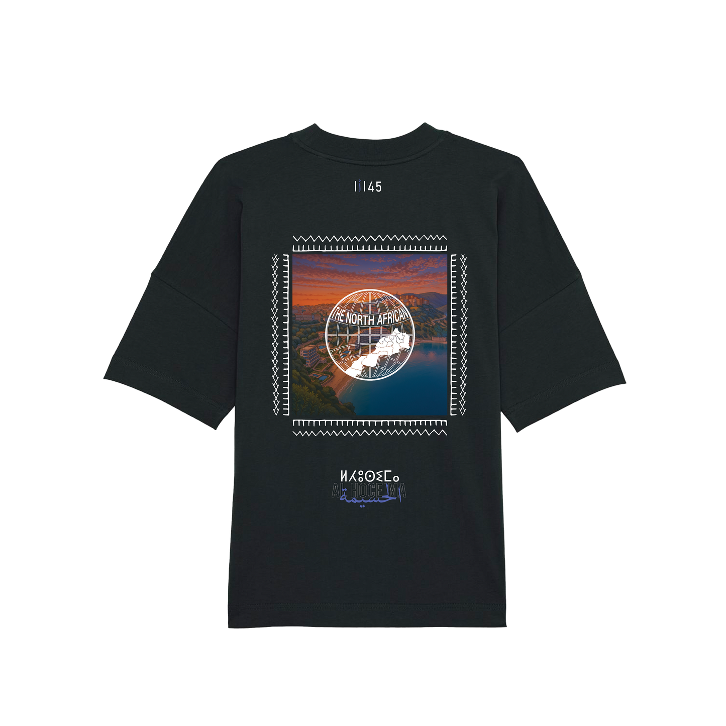 TNA Moroccan City Series | Al Hoceima Oversized T-Shirt (Dark)