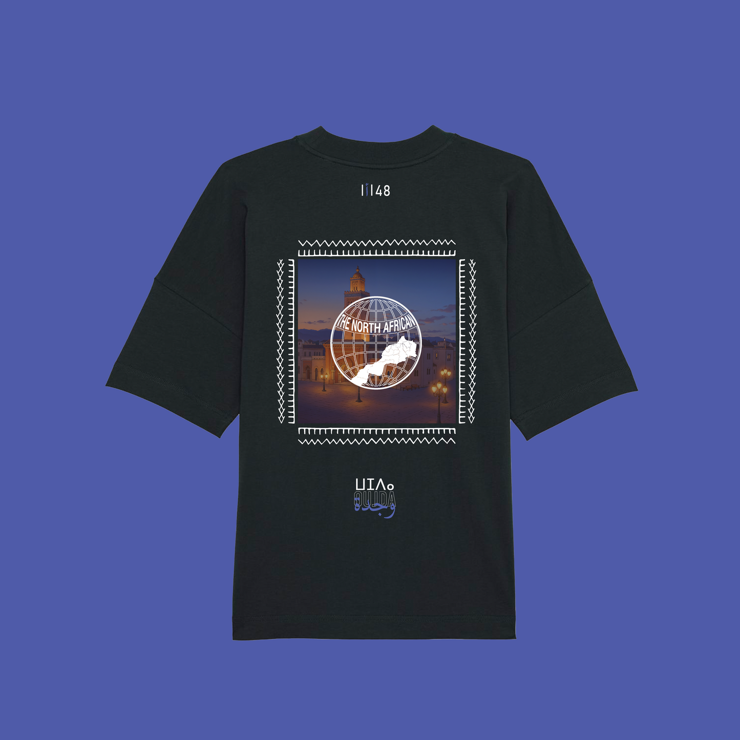 TNA Moroccan City Series | Oujda Oversized T-Shirt (Dark)