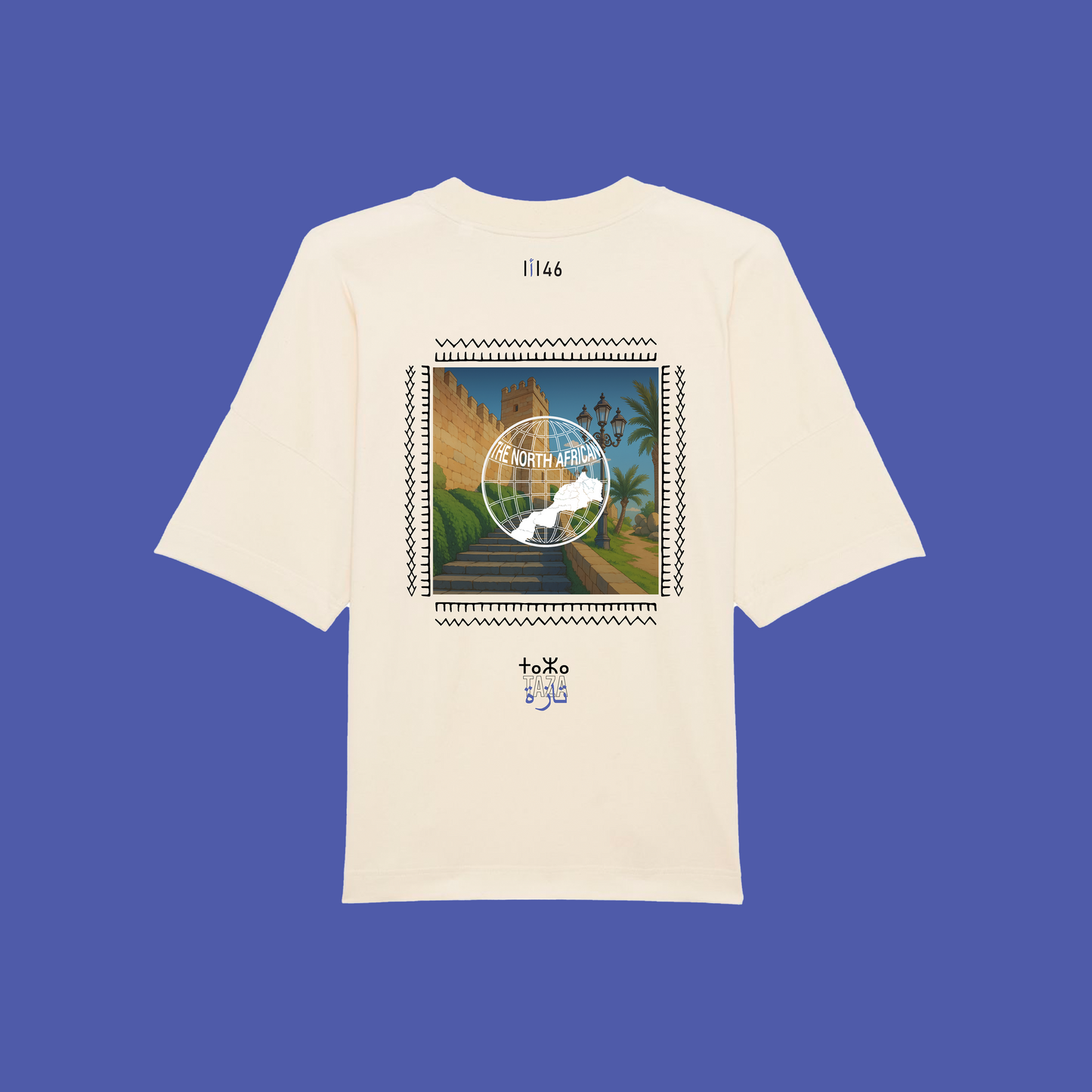TNA Moroccan City Series | Taza Oversized T-Shirt (Light)