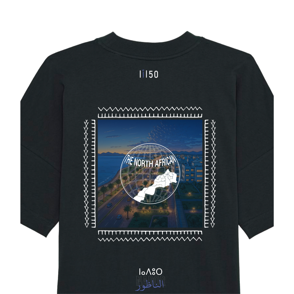 TNA Marokkaanse Stadsserie | Nador Oversized T-shirt (Licht)