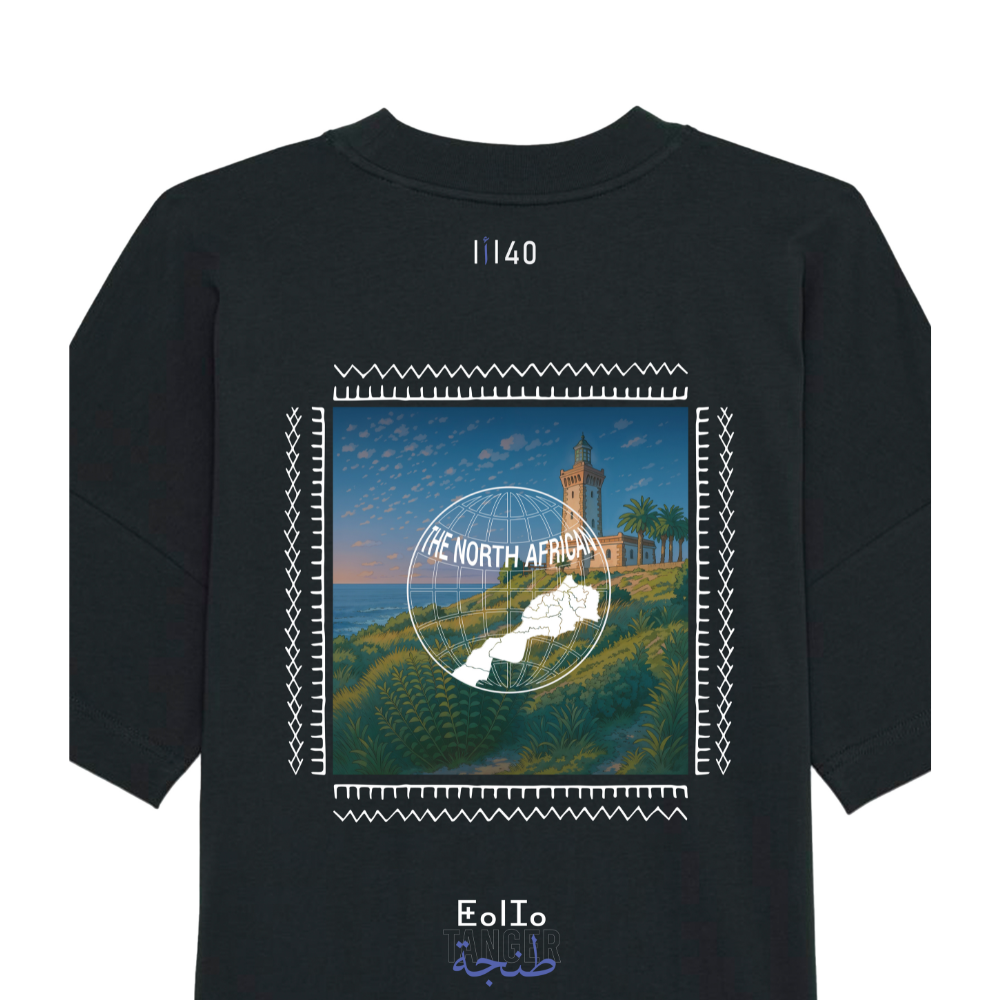 TNA Marokkaanse Stadsserie | Tanger Oversized T-shirt (Donker)