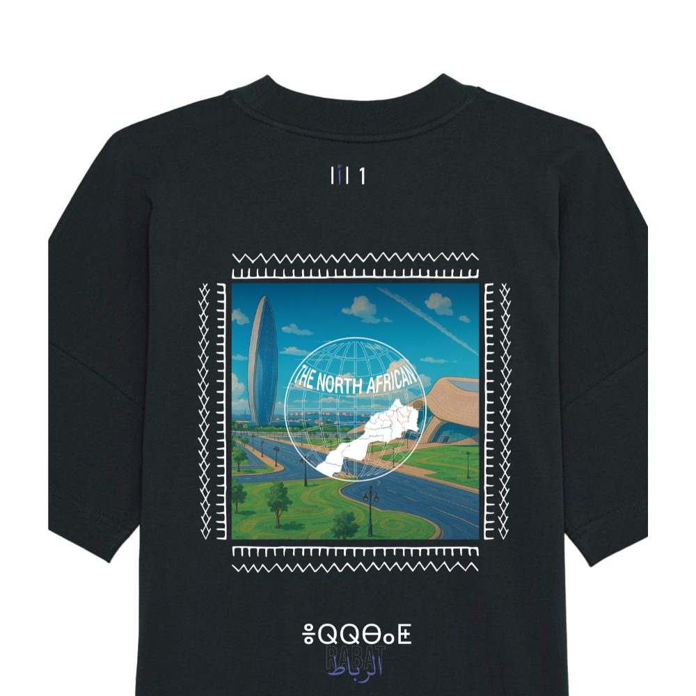 TNA Marokkaanse Stadsserie | Rabat Oversized T-shirt (Licht)