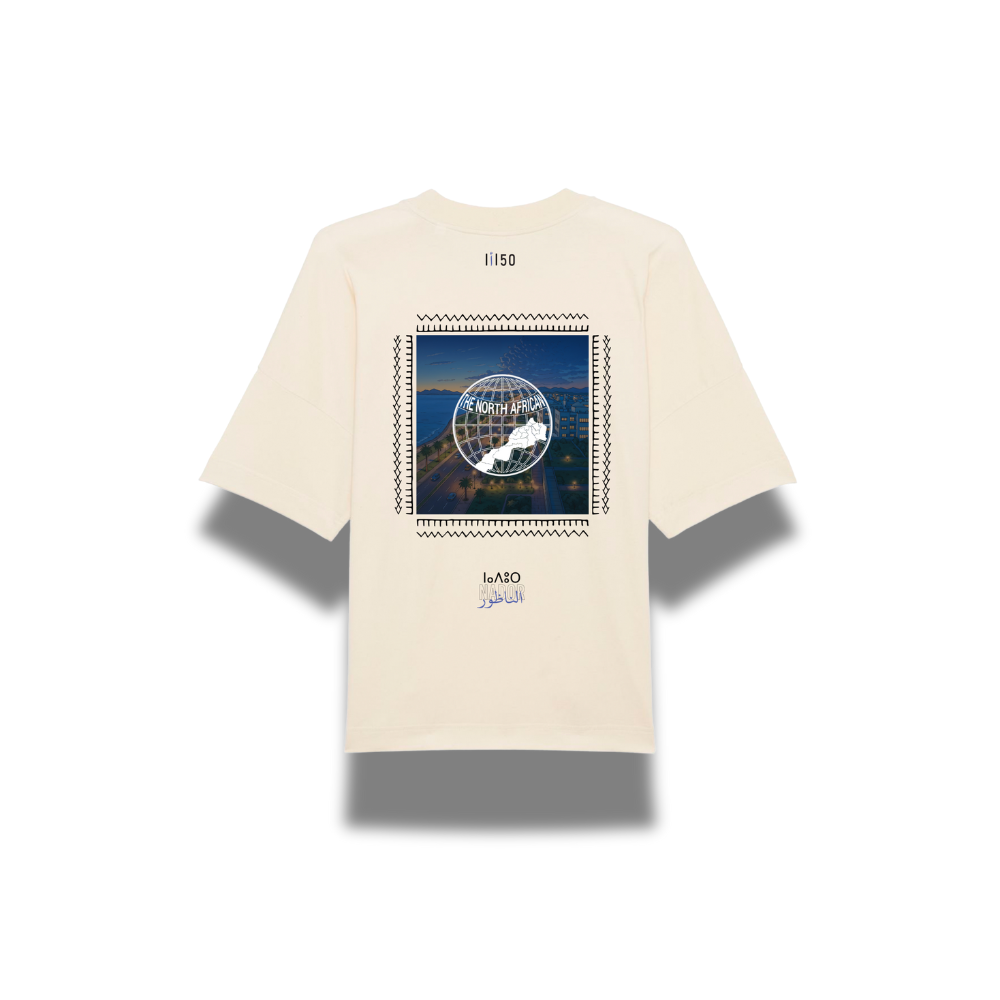 TNA Marokkaanse Stadsserie | Nador Oversized T-shirt (Licht)