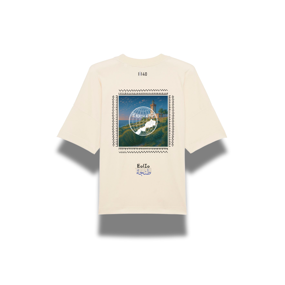 TNA Marokkaanse Stadsserie | Tanger Oversized T-shirt (Donker)