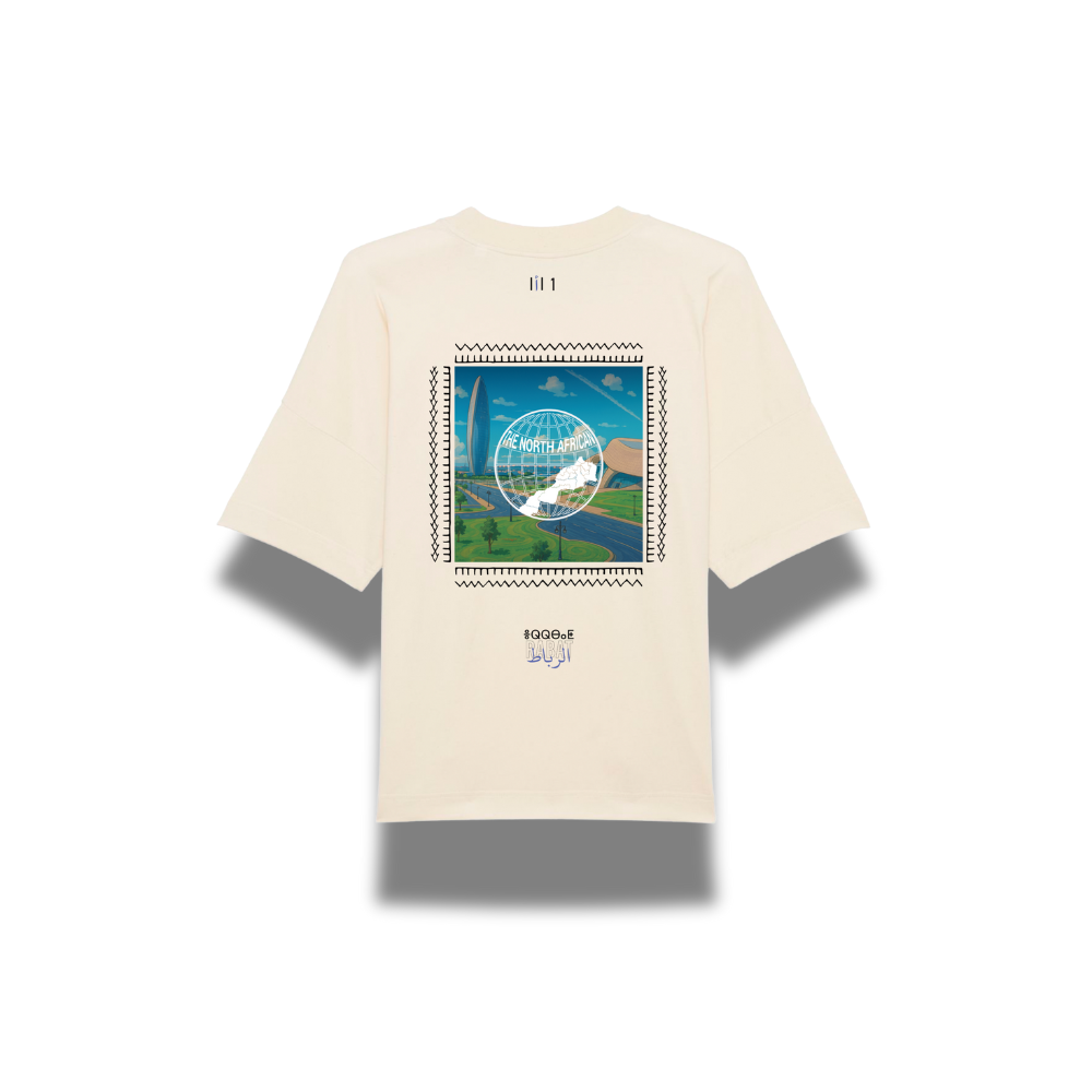 TNA Marokkaanse Stadsserie | Rabat Oversized T-shirt (Licht)
