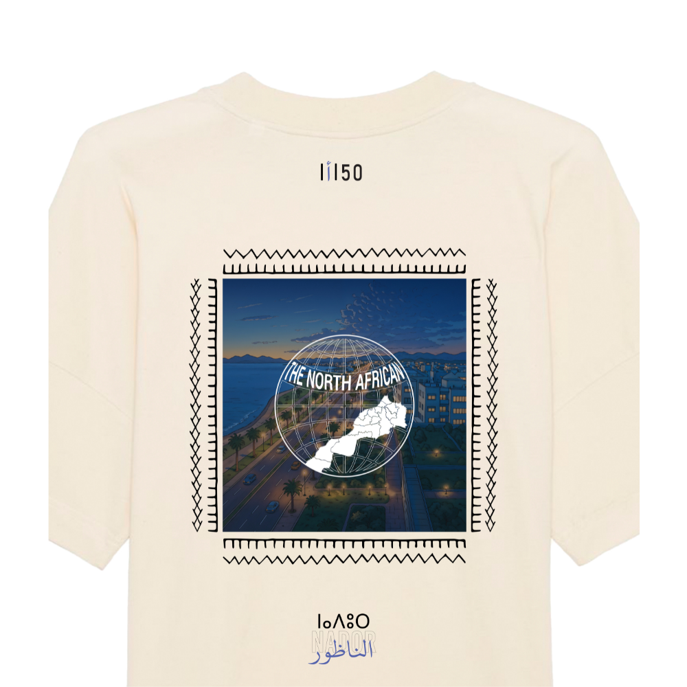 TNA Marokkaanse Stadsserie | Nador Oversized T-shirt (Licht)