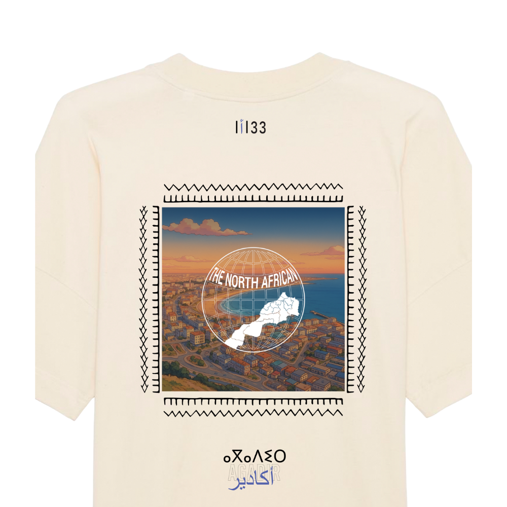 TNA Marokkaanse Stadsserie | Agadir Oversized T-shirt (Licht)