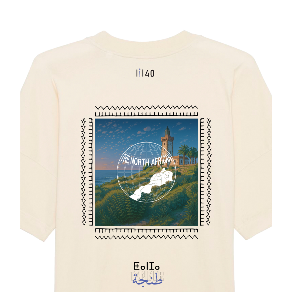 TNA Marokkaanse Stadsserie | Tanger Oversized T-shirt (Donker)