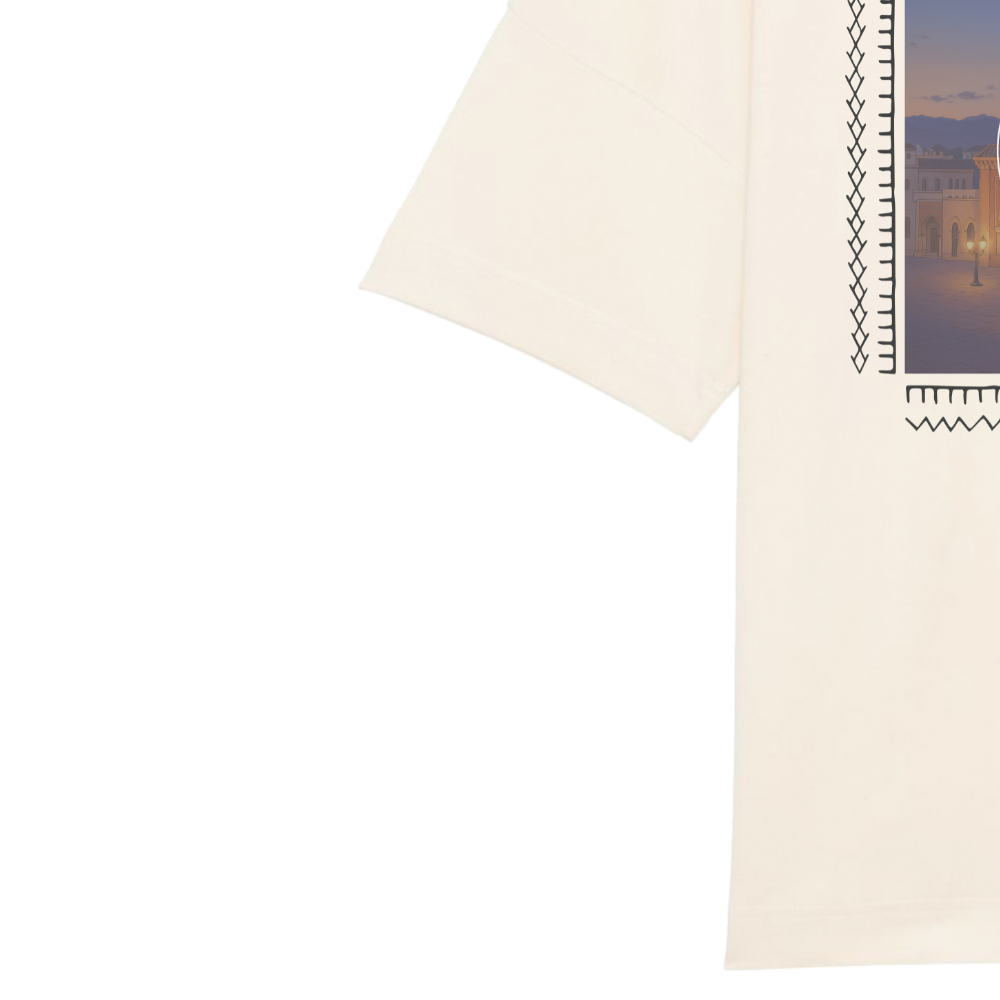 TNA Moroccan City Series | Oujda Oversized T-Shirt (Dark)