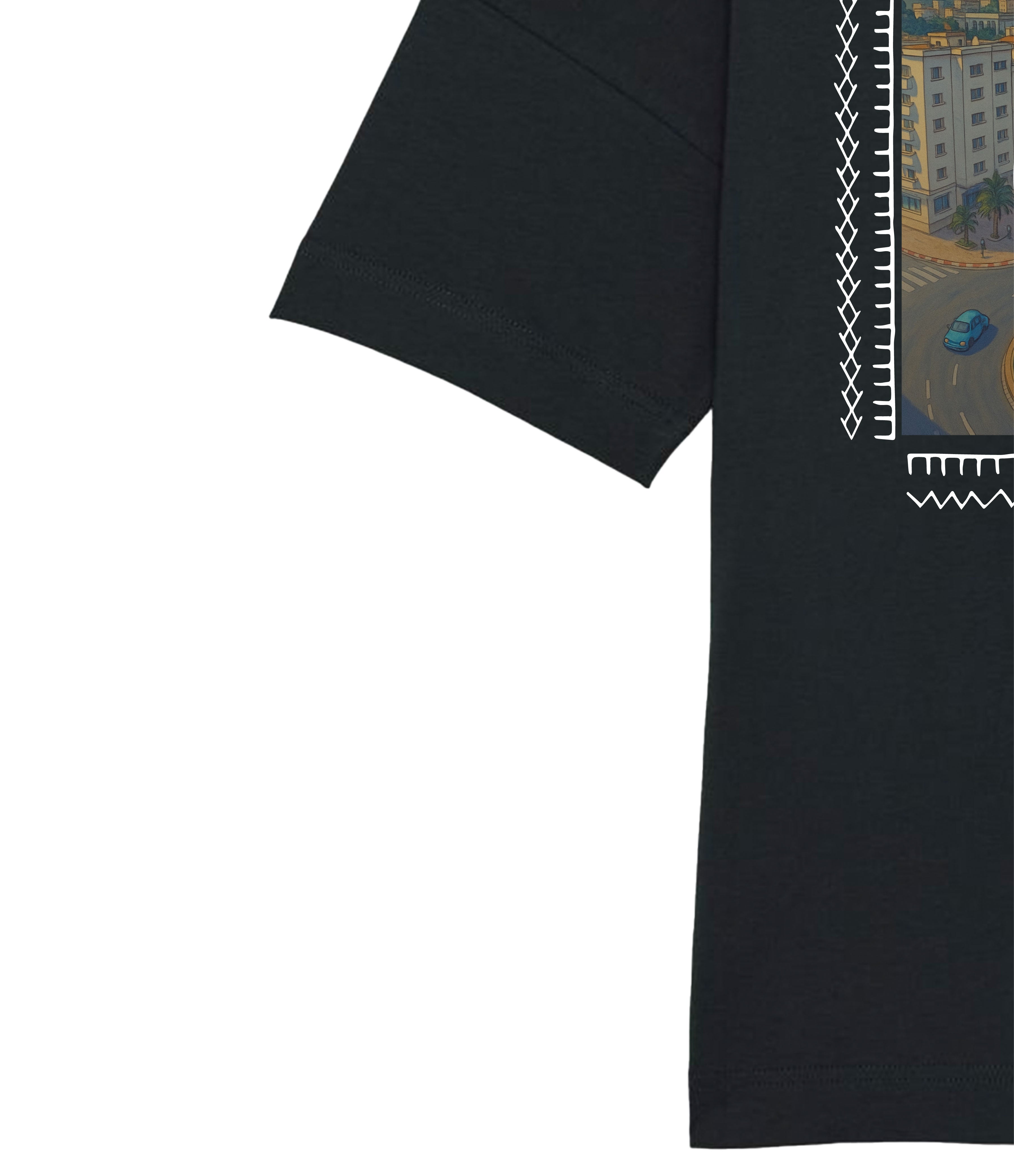 TNA Moroccan City Series | Tetouan Oversized T-shirt (Donker)