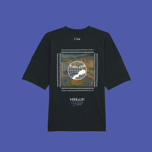 TNA Moroccan City Series | Tetouan Oversized T-Shirt (Dark)