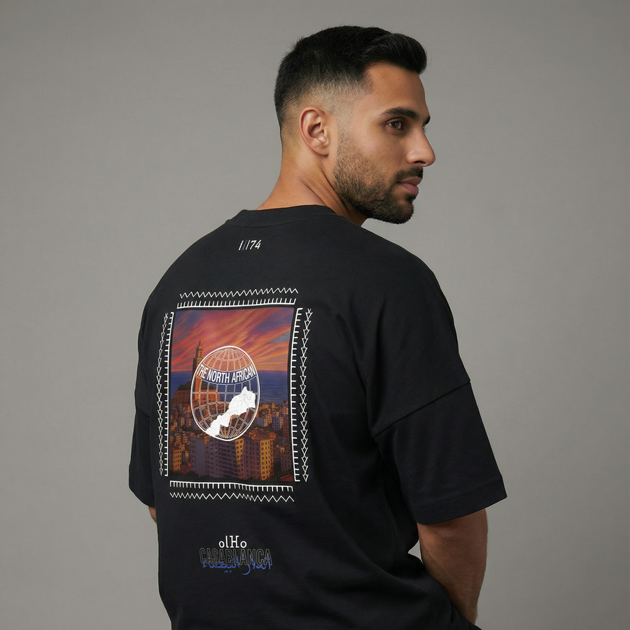 TNA Marokkaanse Stadsserie | Casablanca Oversized T-shirt