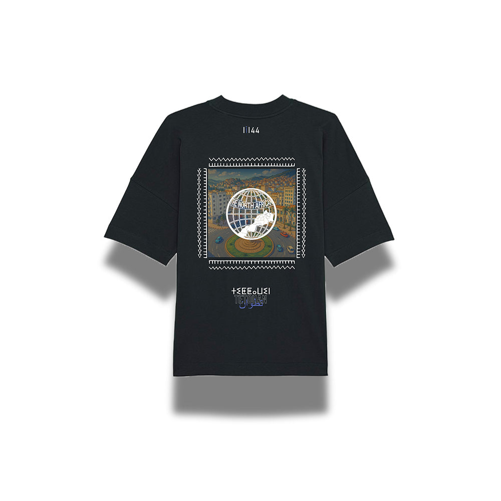 TNA Moroccan City Series | Tetouan Oversized T-shirt (Donker)